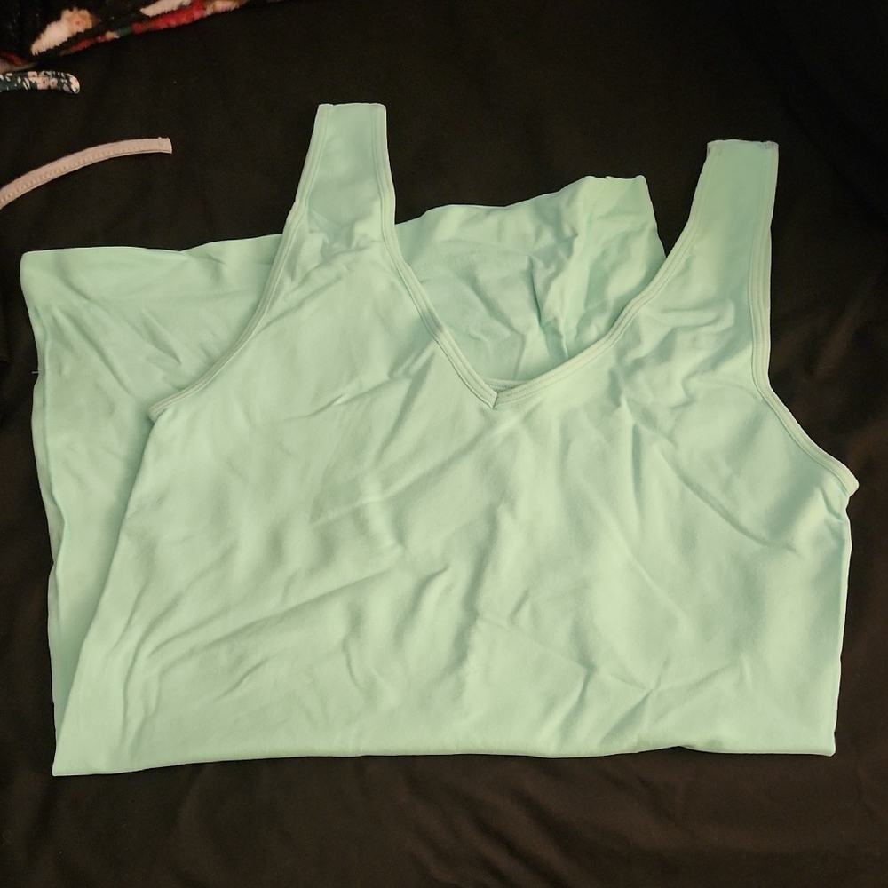 Mint Green Women's Slimming Tank Top